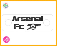 Arsenal Fc Individual Shoelace Tag Shoe Lace Tags