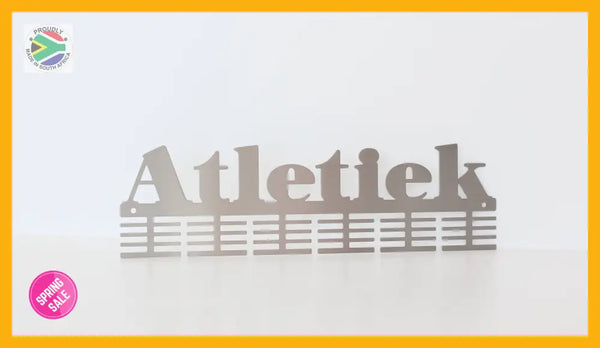 Atletiek 48 Tier Medal Hanger Stainless Steel Brush Finish Sports Medal Hangers