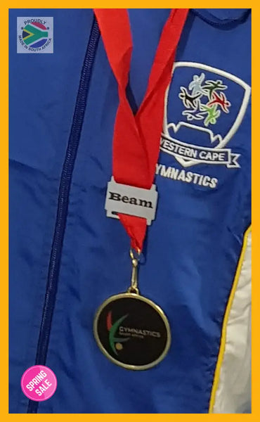 Ribbon Labels For Gymnastics Medals