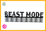 Beast Mode 96 Tier Medal Hanger (Option Of Colors Available) Black Sports Medal Hangers