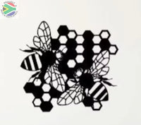 Bees In Beehive Wall Art