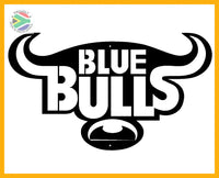 Blue Bulls Rugby Team Mounted Wall Art Design