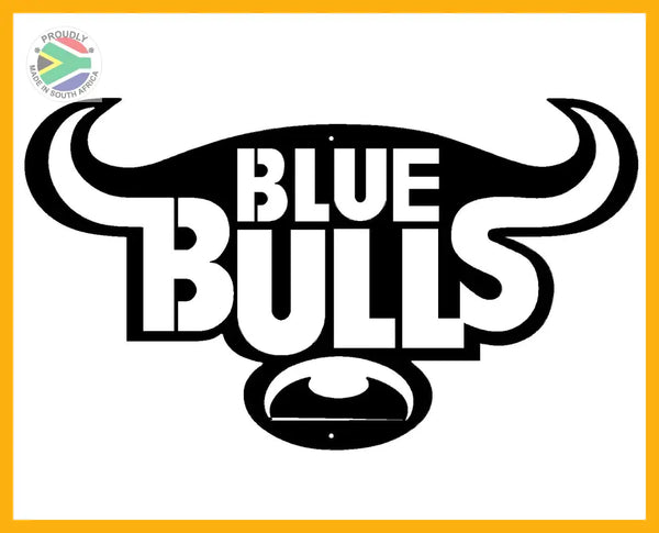 Blue Bulls Rugby Team Mounted Wall Art Design
