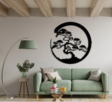 Bonsai Tree Mounted Wall Art