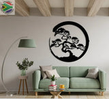 Bonsai Tree Mounted Wall Art