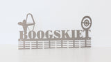 Boogskiet 48 Tier Medal Hanger Stainless Steel Brush Finish Sports Medal Hangers