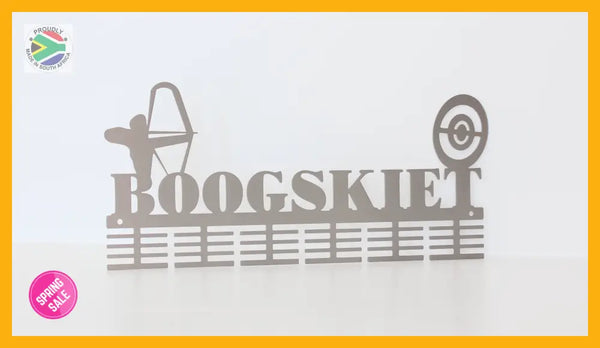 Boogskiet 48 Tier Medal Hanger Stainless Steel Brush Finish Sports Medal Hangers