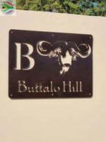 Aluminium House Sign Various Sizes Available Wall Art