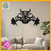 Bull Rage Body Building Wall Art (Made-To-Order) Wall Art