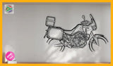 Honda CRF1000L Motorcycle Detailed Silhouette Metal Wall Art Wall Art