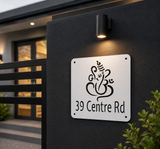 Lord Ganesh Design House Sign