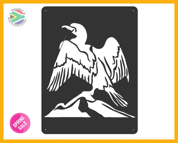 Cormorant Laser Cut Wall Art Wall
