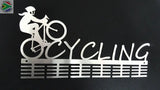 Lady Cycling 48 Tier Medal Hanger Sports Medal Hangers