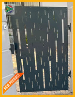 Laser cut architectural screen - D01