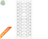 Laser cut architectural screen - D103