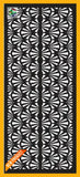 Laser cut architectural screen - D103