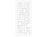 Laser cut architectural screen - D02 Wall Art