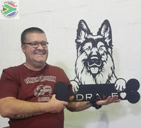 Dog Breed Personalized Wall Art Kennel & Run Accessories