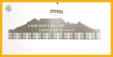 Table Mountain 3 Options Of Motivational Sayings 72 Tier Medal Hanger Each Step Takes Me Closer To
