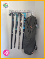 Eat Sleep Play Hockey Stick & Bag Hook Stainless Steel Cap Hooks
