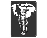Elephant Laser Cut Wall Art Wall
