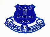 Everton Football Club Crest Mounted Wall Art Design