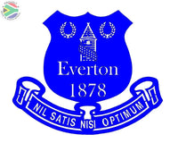 Everton Football Club Crest Mounted Wall Art Design