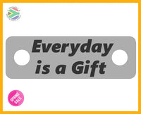 Everyday is a Gift Individual Shoelace Tag Shoe Lace Tags