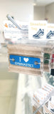 I Love Gymnastics Individual Shoelace Tag