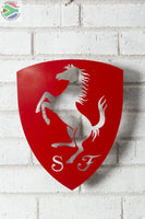 Ferrari Sf Mounted Wall Art