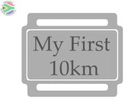 Ribbon Labels For First Achievement Running Medals 10Km