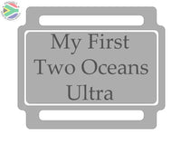 Ribbon Labels For First Achievement Running Medals Two Oceans