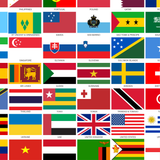 Flags Of The World Stickers - 200 Pack
