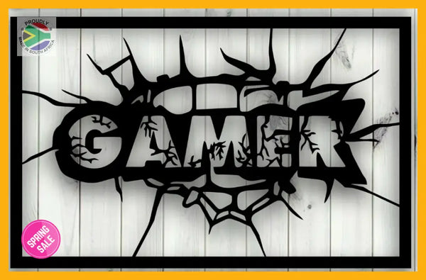 Gamer Fist Punch Wall Art Dog Kennel & Run Accessories