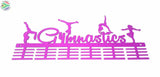 Gymnastics Figurines 48 Tier Medal Hanger Purple Sports Medal Hangers