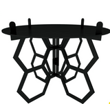 Pot Plant Stand Honeycomb Design