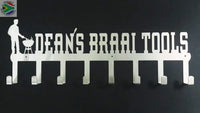 Braai Tools Personalised Hooks Home Décor