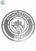 Manchester City Football Club Mounted Wall Art Design