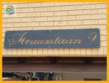 Rectangular House Signs Wall Art