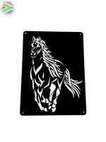 Running Horse Laser Cut Wall Art Wall
