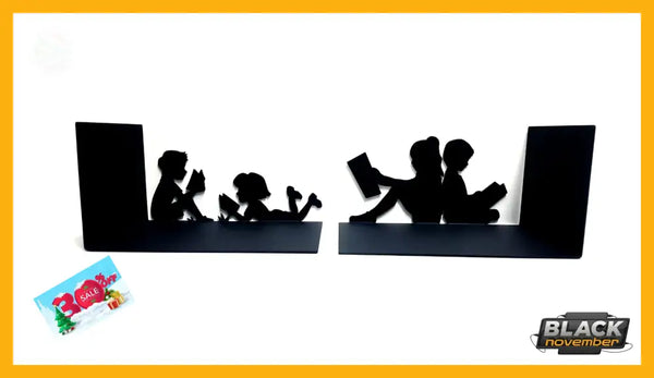 Children reading Book Ends Set