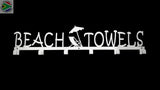 Beach Towels 6 Hook Towel Hanger Large In Stainless Steel Or Black Home Décor