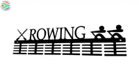 Rowing Pair 48 Tier Medal Hanger Sports Hangers