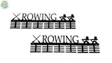 Rowing Pair 48 Tier Medal Hanger Sports Hangers