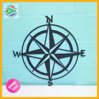 Compass Mounted Wall Art Design