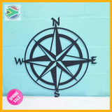 Compass Mounted Wall Art Design