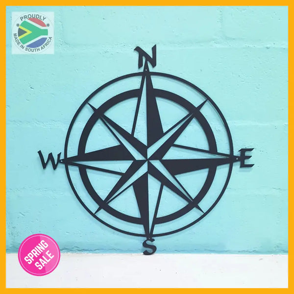 Compass Mounted Wall Art Design