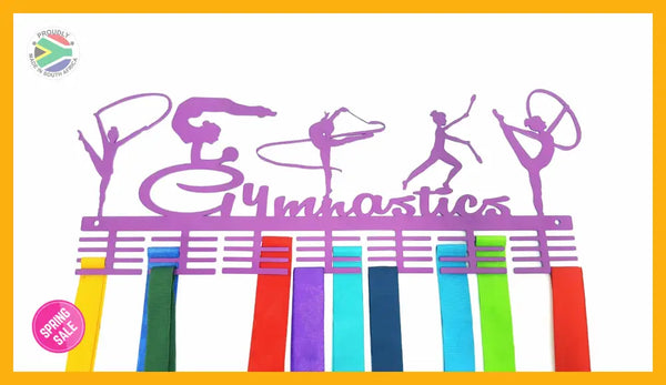 Gymnastics Rhythmic Mixed 56 Tier Medal Hanger Sports Medal Hangers