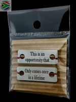 Personalised Shoelace Tag (Individual) Shoe Lace Tags