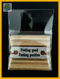 Feeling Good Feeling Positive Individual Shoelace Tag Shoe Lace Tags